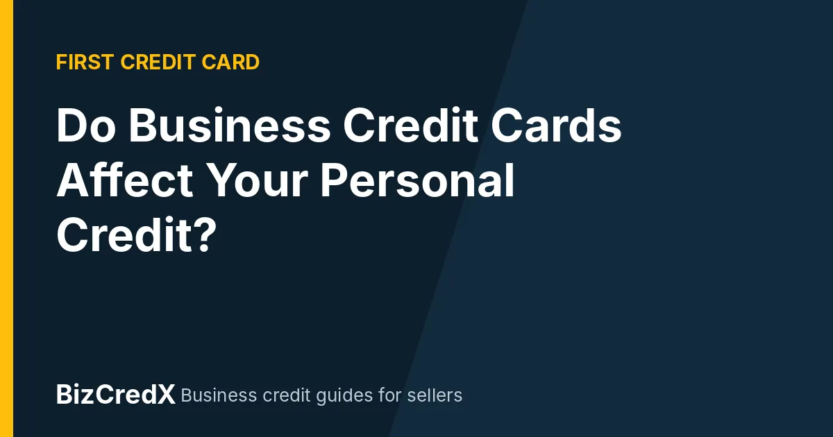 Business credit card beside a personal credit report on a desk