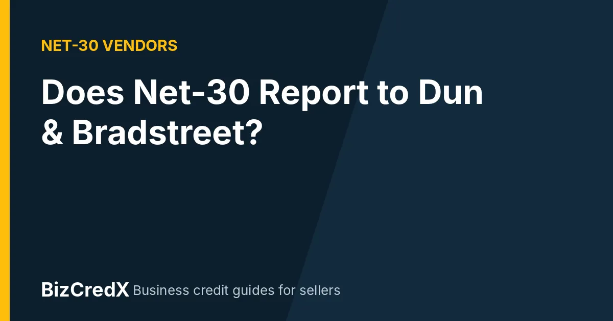Invoice marked net 30 next to a laptop showing a credit report